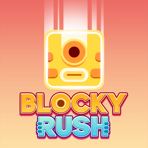 Blocky Rush - Play Blocky Rush On A-Z Games online game thumbnail