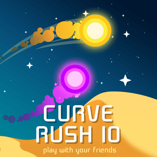 Curve Rush IO - Play Curve Rush IO On A-Z Games online game thumbnail
