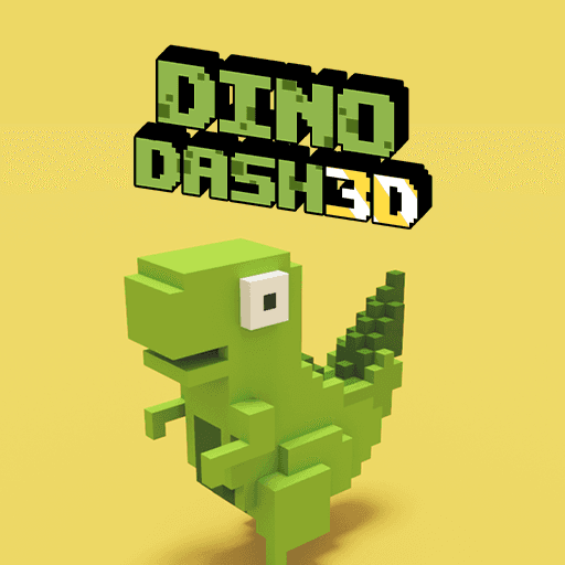 Dino Dash 3D - Play Dino Dash 3D On A-Z Games online game thumbnail