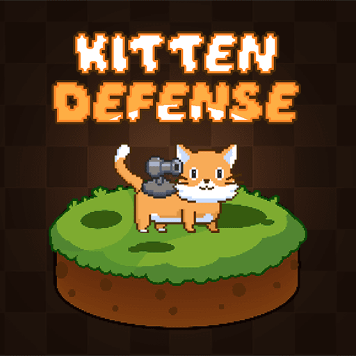 Kitten Defense - Play Kitten Defense On A-Z Games online game thumbnail