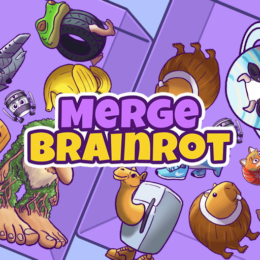 Merge Brainrot - Play Merge Brainrot On A-Z Games online game thumbnail