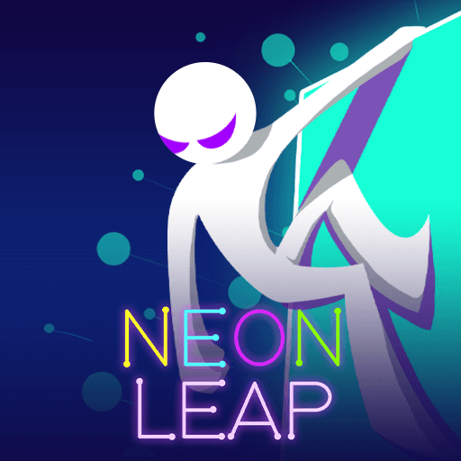 Neon Leap - Play Neon Leap On A-Z Games online game thumbnail