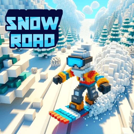 Snow Road - Play Snow Road On A-Z Games online game thumbnail